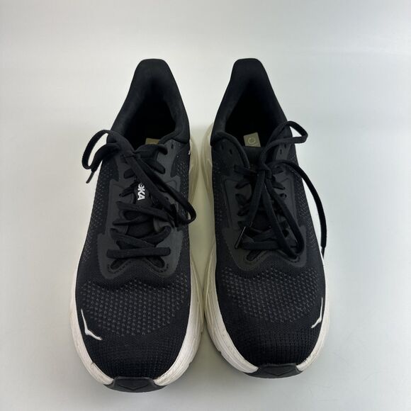 Hoka One One Arahi 7 Sneakers Black White Lace Up Comfort Active Low Womens 10 B - Picture 4 of 13